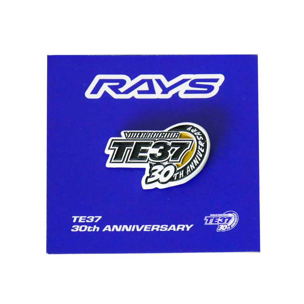 RAYS TE37 30TH RAYS x LEEN CUSTOMS COLLABORATION 30TH LOGO PIN BADGE RFC (RAYS FAN CLUB EXCLUSIVE ITEM) 7499TE3730LOG