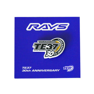 RAYS TE37 30TH RAYS x LEEN CUSTOMS COLLABORATION 30TH LOGO PIN BADGE RFC (RAYS FAN CLUB EXCLUSIVE ITEM) 7499TE3730LOG
