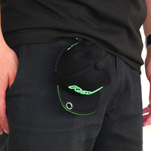 RAYS OFFICIAL CAP MINI POUCH GREEN/BK 74090200025GR