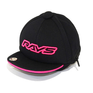 RAYS OFFICIAL CAP MINI POUCH PINK/BK 74090200025PK