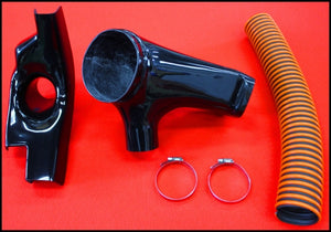 BACK YARD SPECIAL DOUBLE INTERCOOLER DUCT FRP BLACK GEL COAT FINISH FOR HONDA S660 JW5 BACK-YARD-SPECIAL-00012