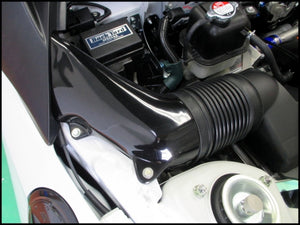 BACK YARD SPECIAL DOUBLE INTERCOOLER DUCT FRP BLACK GEL COAT FINISH FOR HONDA S660 JW5 BACK-YARD-SPECIAL-00012