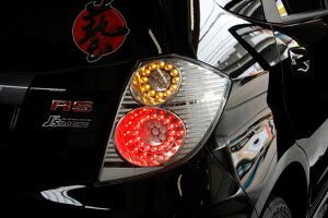 J'S RACING STELLARV FULL LED TAIL UNIT ALL CLEAR FOR HONDA FIT GE6 GE7 GE8 GE9 ST5GEAC