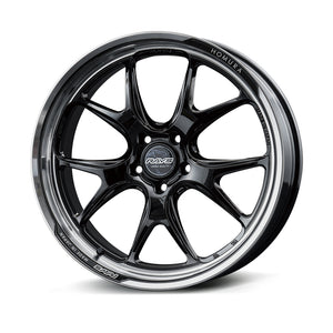 RAYS HOMURA 2X5RA 20X8.5J +36 5X112 GLOSSY BLACK RIM DMC (GRACE SILVER RIM DMC (QAJ)) 27360853620BAJ