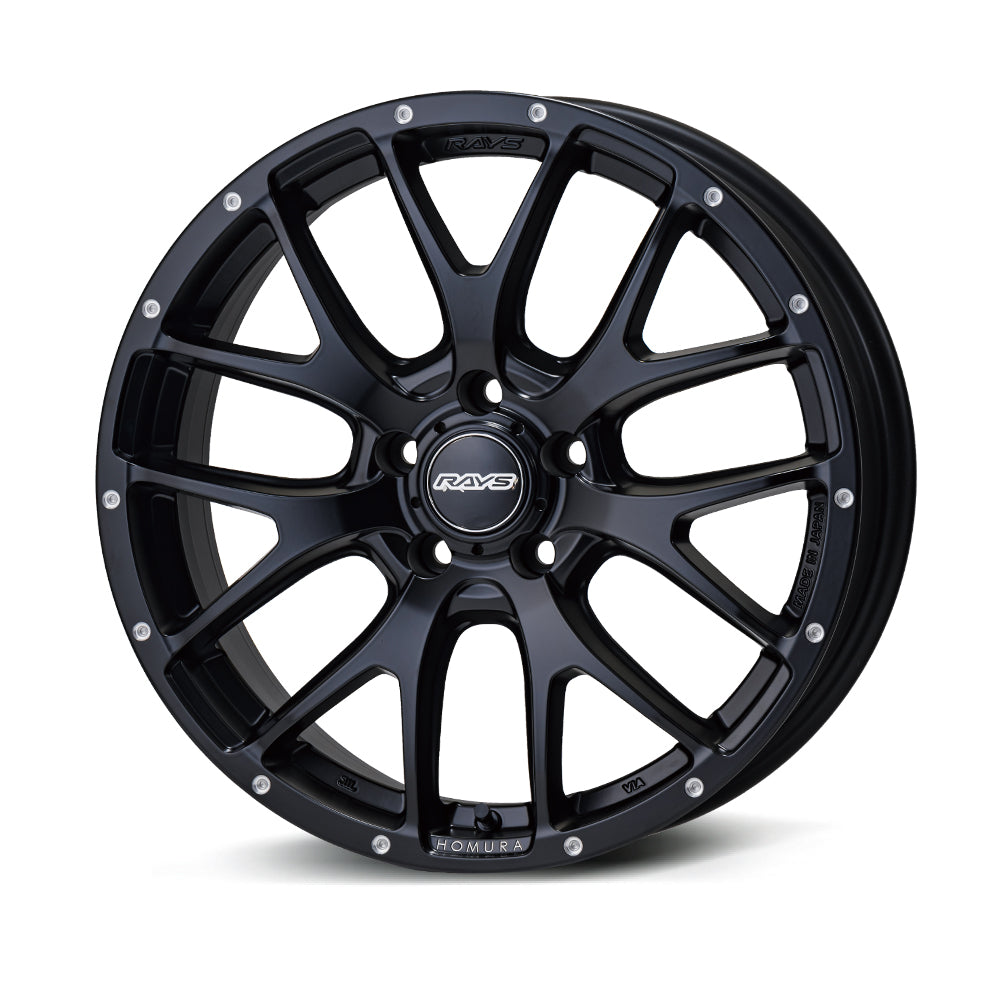 RAYS HOMURA 2X7FA 18X7.5J +50 5X100 SEMI-GLOSS BLACK (BOL) 27358755096BOL