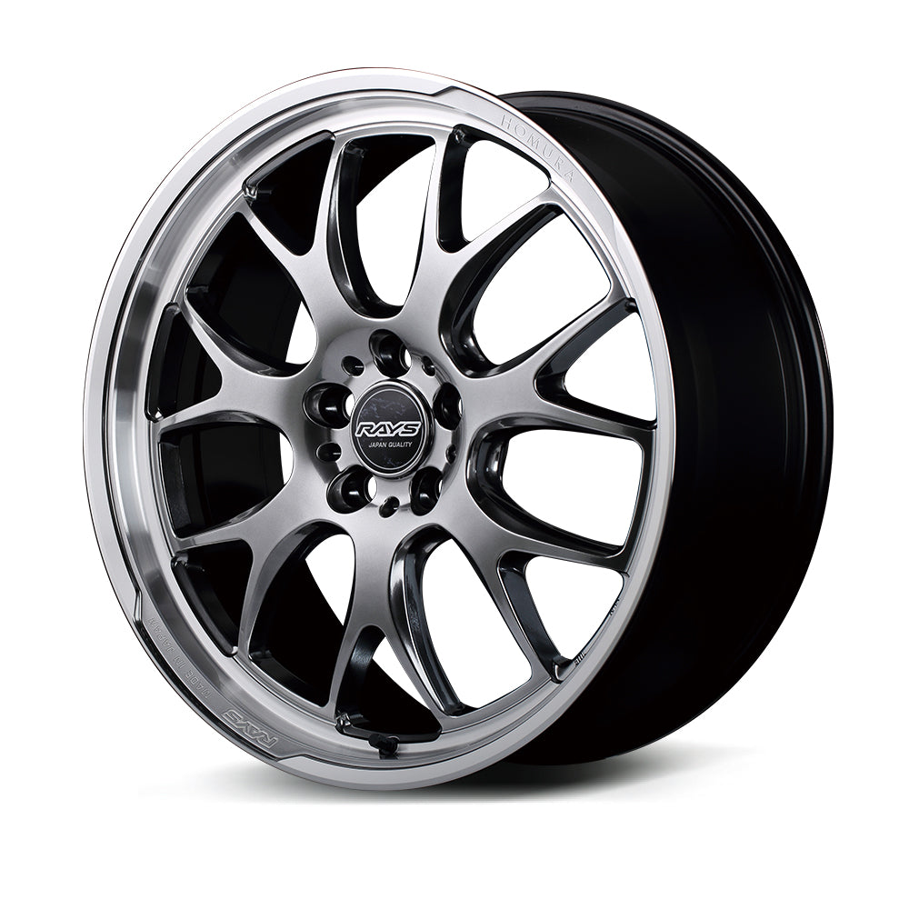 RAYS HOMURA 2X7RA 20X8.5J +38 5X114.3 GLOSSY BLACK RIM DMC(BAJ) 27310853805BAJ
