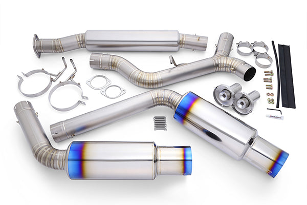 RSE FULL TITANIUM MUFFLER EXHAUST KIT TYPE-D FOR SUBARU WRX S4 VBH FA24DIT RB6090-SB06B