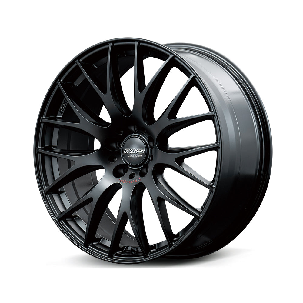 RAYS HOMURA 2X9PLUS SPORT EDITION 18X7.5J +46 5X114.3 SEMI-GLOSS BLACK RAP (RED CLEAR) (B7J) 27328754695B7J