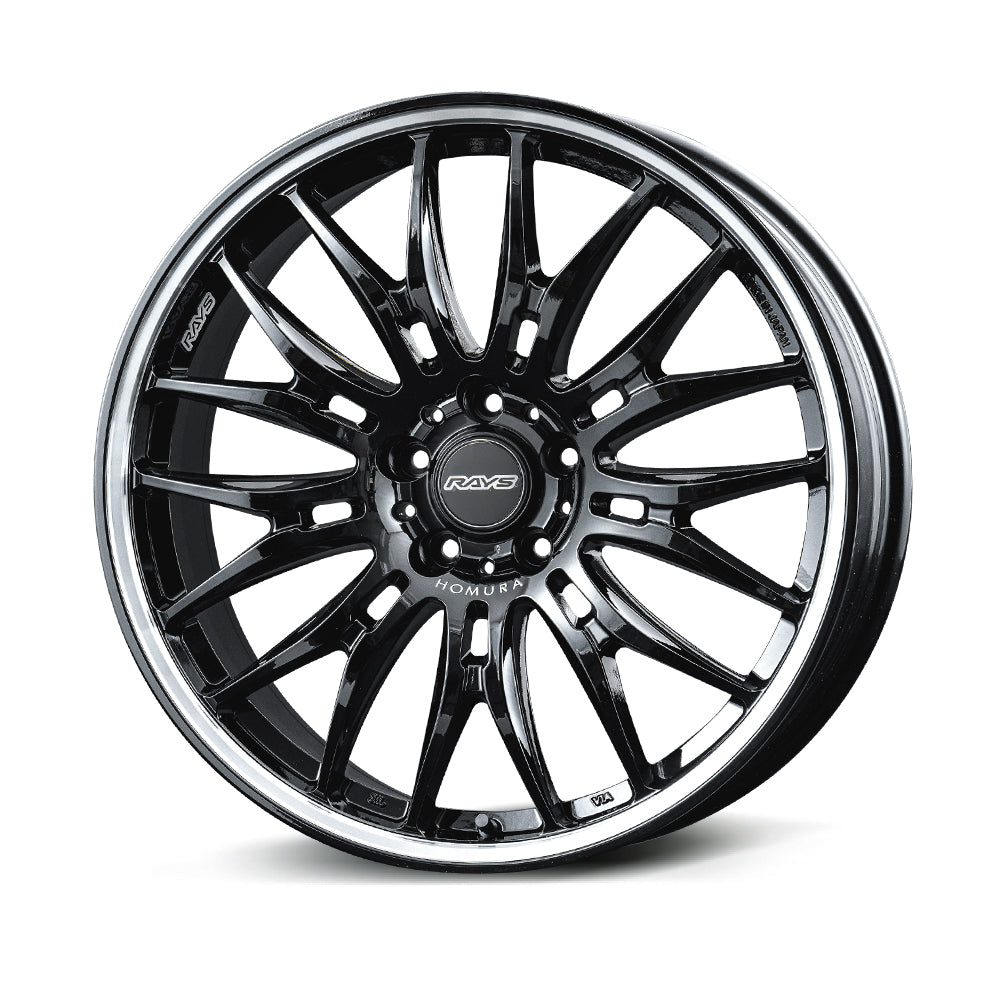 RAYS HOMURA 2X9BD 20X8.5J +45 5X114.3 GLOSSY BLACK RIM DC(BAK) 27340854595BAK