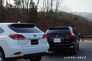 CRYSTAL EYE LEXUS STYLE FIBER LED TAIL LAMP V3 FLOWING TURN SIGNAL RED SMOKE (RS) FOR TOYOTA HARRIER 30  S205-RS
