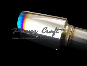 POWER CRAFT TAIL FINISH WITH BLACK TAIL FOR AUDI Q7 3.0T  P-AU740103-BKT