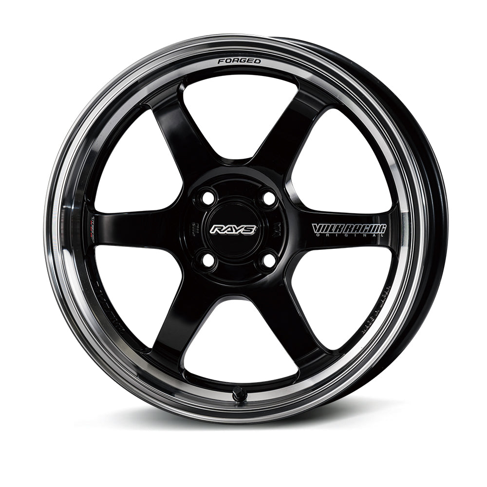RAYS VOLK RACING TE37KCR PROGRESSIVE MODEL 16X6J +42 4X100 BLACK RIM FDMC(KF) 06696604292KF