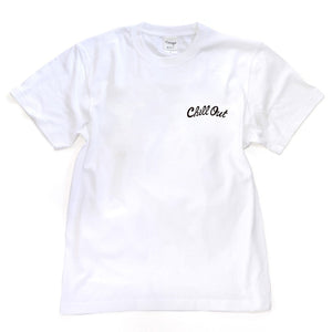 SHOWA GARAGE CAMPS COLLABORATION T-SHIRT: CHILL OUT LARGE O00702