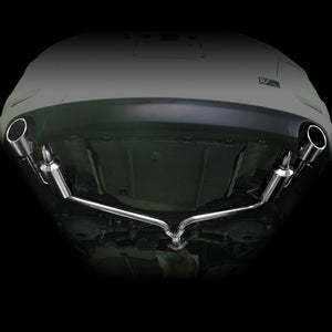 SURUGA SPEED PFS LOUD SOUND MUFFLER EXHAUST TITANIUM 90φ DIAGONAL FOR TOYOTA MARK X DBA GGA10 2GR-FE SRT-422-F