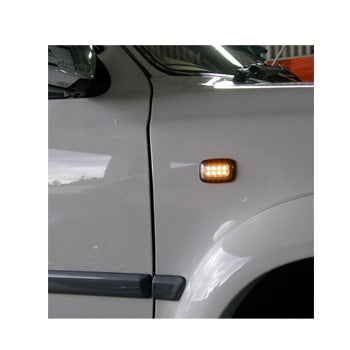 CRYSTAL EYE CRYSTAL LED SIDE MARKER, SMOKED TYPE FOR TOYOTA CELICA ST180 185 D020SM