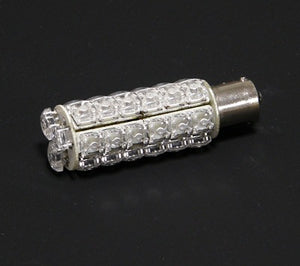 CRYSTAL EYE THE WORLD'S LONGEST LED BULB (WHITE) FLUX LED 33 BULBS S25 SOCKET BASE 180 DEGREE PIN TYPE FOR  H004WH