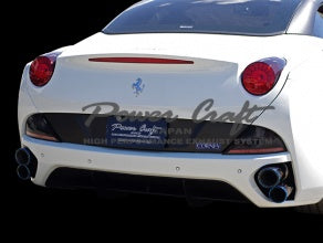 POWER CRAFT HYBRID EXHAUST MUFFLER SYSTEM WITH BLACK TAIL FOR FERRARI CALIFORNIA P-FE440101-BKT