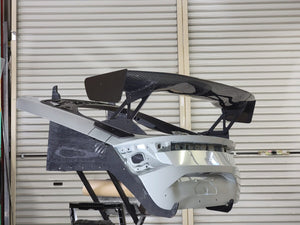 VOLTEX TYPE 2 GT WING 1600 MM WET CARBON END PLATE C FOR HONDA CIVIC TYPE R FL5 VOLTEX-00011 - Black Hawk Japan