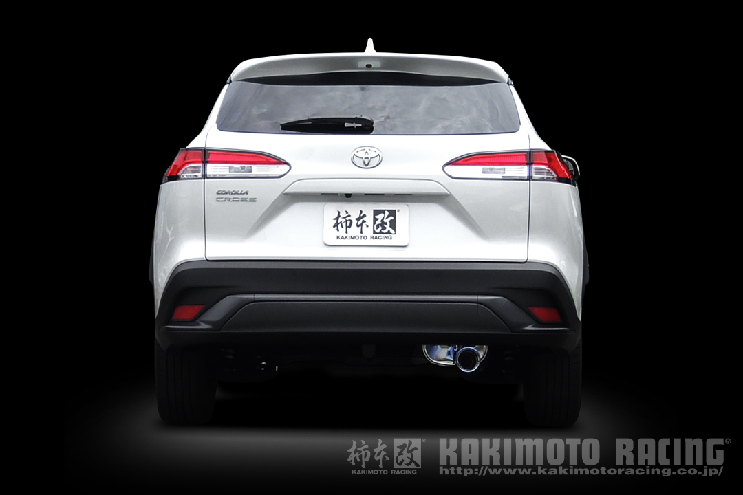 KAKIMOTO RACING CLASS KR EXHAUST FOR COROLLA CROSS HYBRID ZVG11 COROLLA CROSS ZSG10 COROLLA CROSS MXGA10 2ZR-FXE 2ZR-FAE M20A-FKS T713183