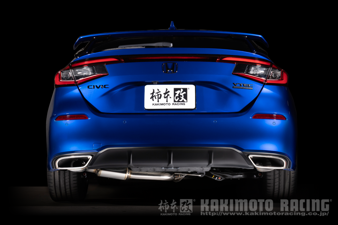 KAKIMOTO RACING CUSTOM MUFFLER EXHAUST FOR HONDA CIVIC FL1 1.5 TURBO L15C HCO3143