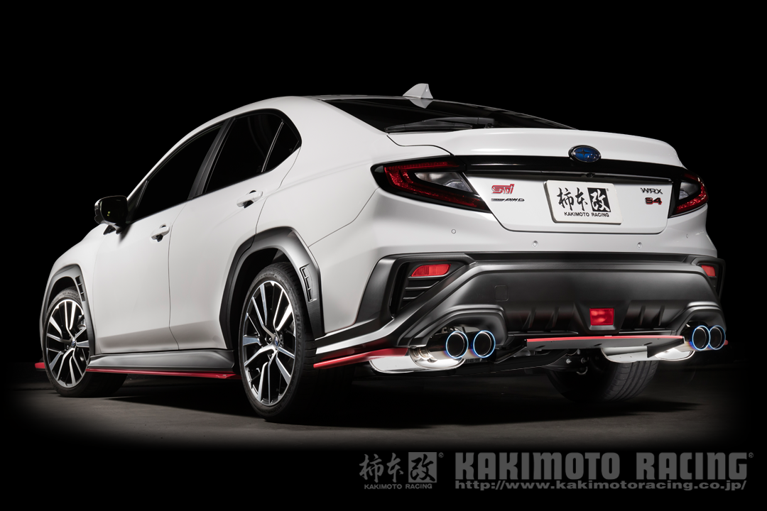 KAKIMOTO RACING CLASS KR REAR PIECE ONLY EXHAUST FOR SUBARU WRX S4 VBH 2.4 TURBO FA24 B71364R