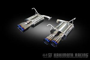 KAKIMOTO RACING CLASS KR REAR PIECE ONLY EXHAUST FOR SUBARU WRX S4 VBH 2.4 TURBO FA24 B71364R