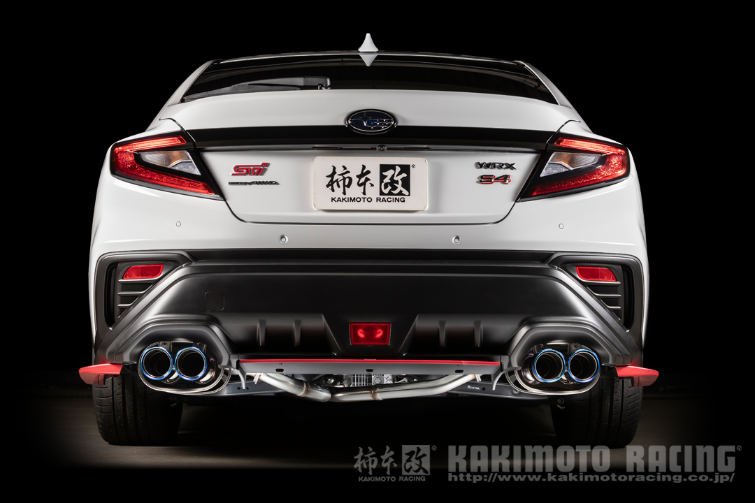 KAKIMOTO RACING CLASS KR DUAL CENTER EXHAUST FOR SUBARU WRX S4 VBH 2.4 TURBO FA24 B71364W