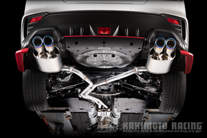 KAKIMOTO RACING CLASS KR DUAL CENTER EXHAUST FOR SUBARU WRX S4 VBH 2.4 TURBO FA24 B71364W