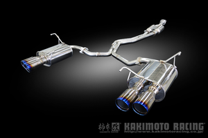 KAKIMOTO RACING CLASS KR DUAL CENTER EXHAUST FOR SUBARU WRX S4 VBH 2.4 TURBO FA24 B71364W