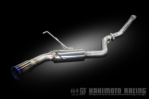 KAKIMOTO RACING CUSTOM MUFFLER EXHAUST FOR SUBARU WRX S4 VBH FA24 BCO364
