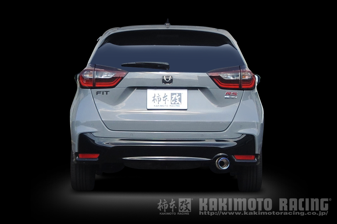 KAKIMOTO RACING GTBOX 06&S EXHAUST FOR HONDA FIT E: HEV GR3 FIT GS4 1.5 NA HYBRID LEB-H5 1.5 NA L15Z H443146
