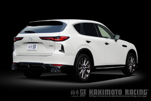 KAKIMOTO RACING CLASS KR AUTOEXE FOR VEHICLES WITH MUFFLER GARNISH EXHAUST FOR MAZDA CX-60 KH3P T3-VPTS Z71350