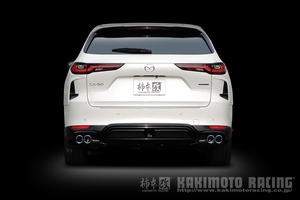 KAKIMOTO RACING CLASS KR AUTOEXE FOR VEHICLES WITH MUFFLER GARNISH EXHAUST FOR MAZDA CX-60 KH3P T3-VPTS Z71350