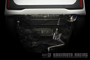 KAKIMOTO RACING GTBOX 06&S EXHAUST FOR HONDA N-BOX CUSTOM JF5 0.66 TURBO S07B H443147
