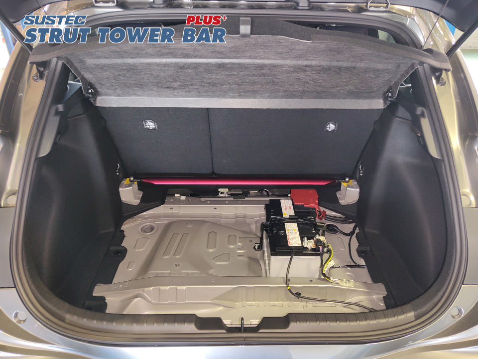 TANABE STRUT TOWER BAR PLUS REAR FOR TOYOTA GR COROLLA GZEA14H PST90 - Black Hawk Japan