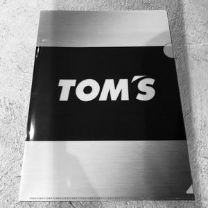 TOMS TOMS CLEAR FILE SET OF 4 (A4 SIZE) FOR  08798-TR008