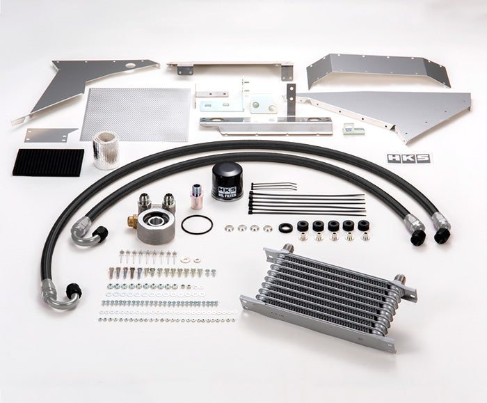 HKS OIL COOLER KIT BLACK S TYPE FOR HONDA CIVIC TYPE R FK8 K20C 15004-AH104