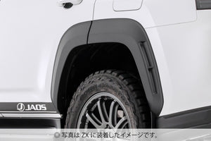 JAOS OVERFENDERS TYPE-S PAINTED MATTE BLACK FOR LAND CRUISER 300 SERIES GR SPORT B133052MB