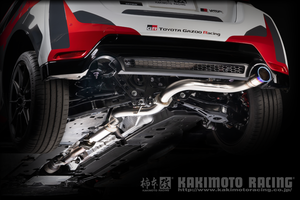 KAKIMOTO RACING CUSTOM MUFFLER EXHAUST FOR TOYOTA GR YARIS GXPA16 24/4- M/C AFTER G16E-GTS TCO3193