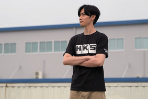 HKS T-SHIRT BLACK 3L 51007-AK626