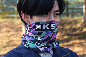HKS NECK GAITER OILCOLOR 51007-AK676