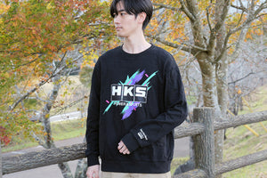 HKS PULLOVER SUPER RACING BLACK L 51007-AK688