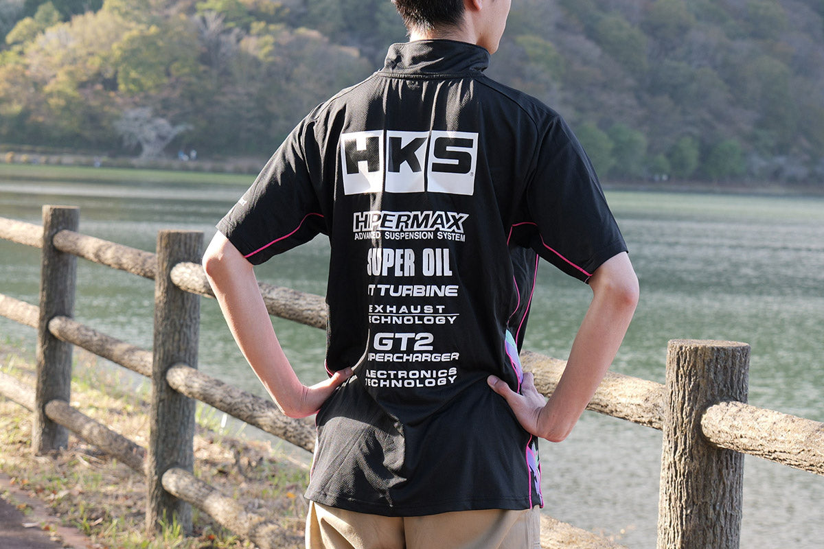 HKS TEAM HALF ZIP POLO SHIRT 2025 51007-AK701