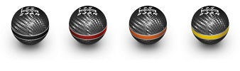 MUGEN CARBON SHIFT KNOB BLACK FOR HONDA CIVIC TYPE R FL5 54102-XLT-K2S0-BK