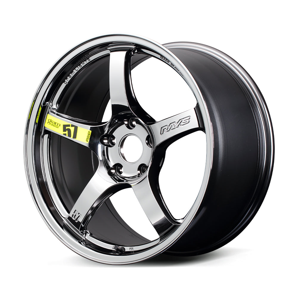 RAYS VOLK RACING 57CR LIMITED 18X8.5J +50 5X114.3 RAYS BLACK METAL COAT (RB) FOR  58528855095RB