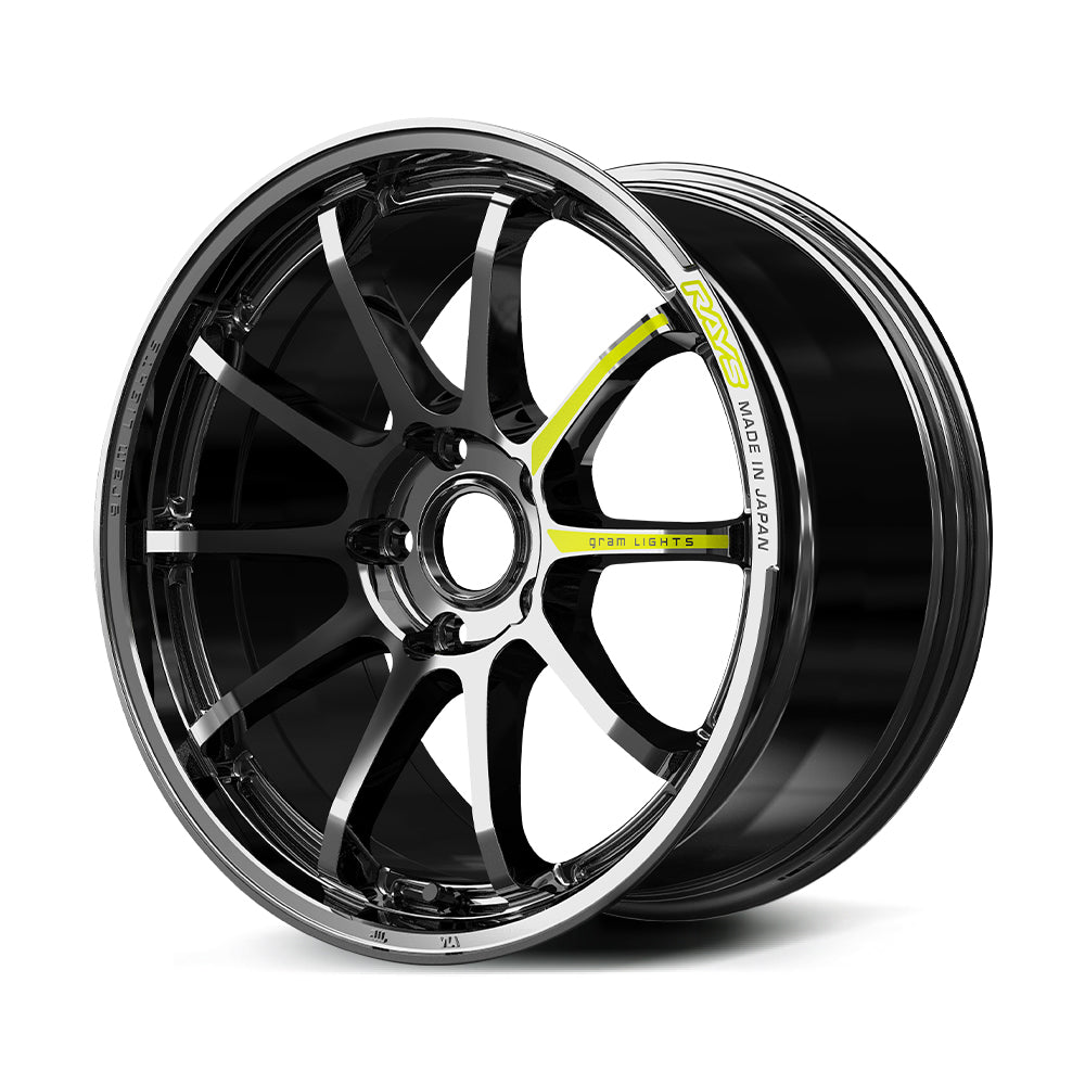 RAYS VOLK RACING 57NR LIMITED 18X9.5J +45 5X120 RAYS BLACK METAL COAT (RB) FOR  58518954521RB