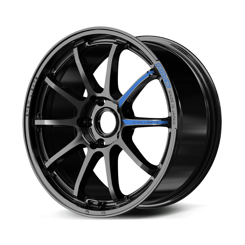 RAYS VOLK RACING 57NR SPEC-M 18X7.5J +37 5X114.3 GLOSSY BLACK (GX) FOR  58498753795GX