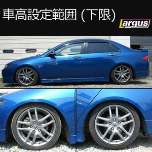 LARGUS SPEC S COILOVER KIT FOR HONDA TORNEO CL7 2WD 01011203012-QQ-864