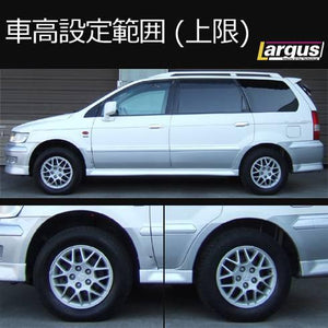 LARGUS SPEC S COILOVER KIT FOR MITSUBISHI CHARIOT GRANDIS N94W 4WD 01011206005-QQ-1126