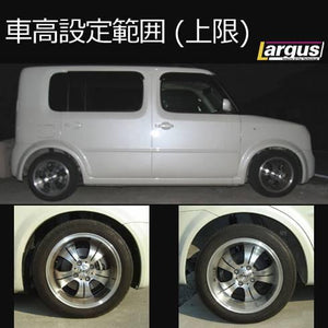 LARGUS SPEC S COILOVER KIT FOR NISSAN CUBE BZ11 2WD 01011207010-QQ-631